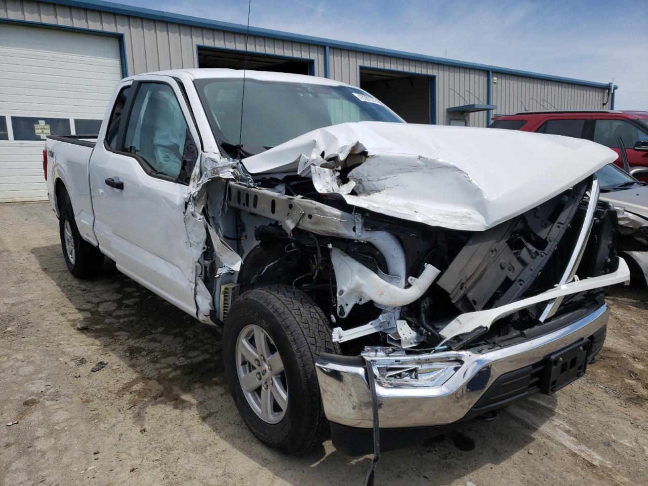 FORD F150 SUPER 2021 with VIN 1FTFX1E53MFA22755 - Photo from auction