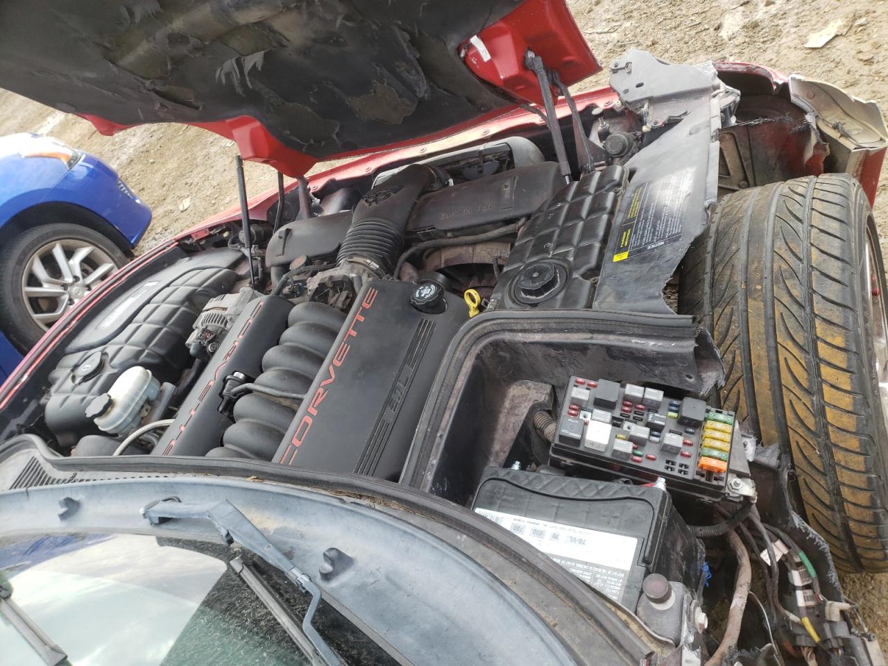 Photo 7 from auction – 2002 CHEVROLET CORVETTE with VIN 1G1YY22G225116395