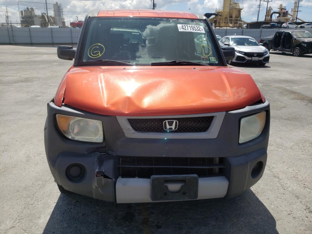 Photo 9 from auction – 2004 HONDA ELEMENT EX with VIN 5J6YH28544L003277