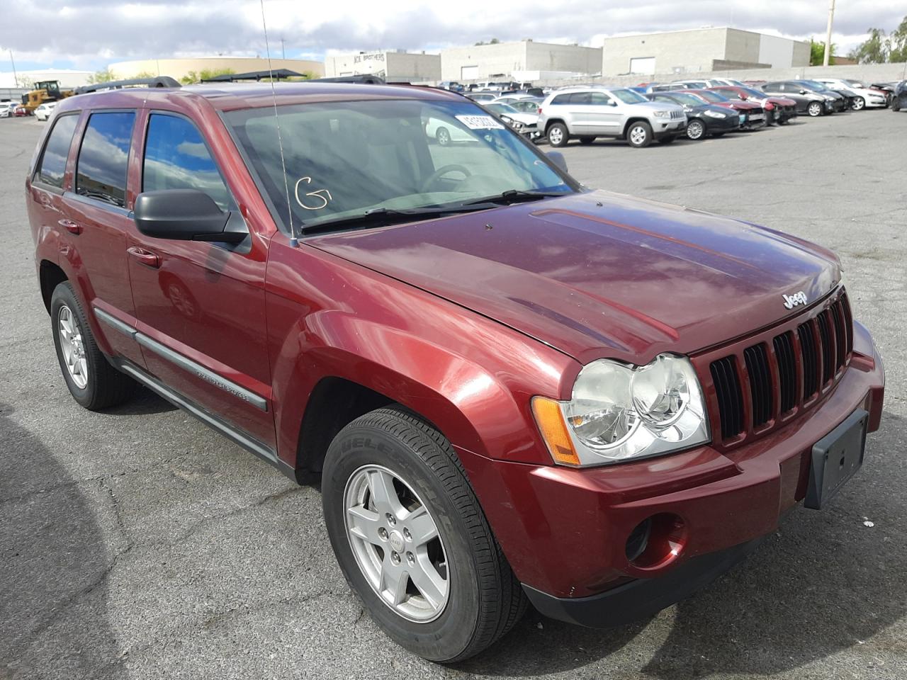 JEEP GRAND CHER 2007 with VIN 1J8HR48N17C536053 - Photo from auction