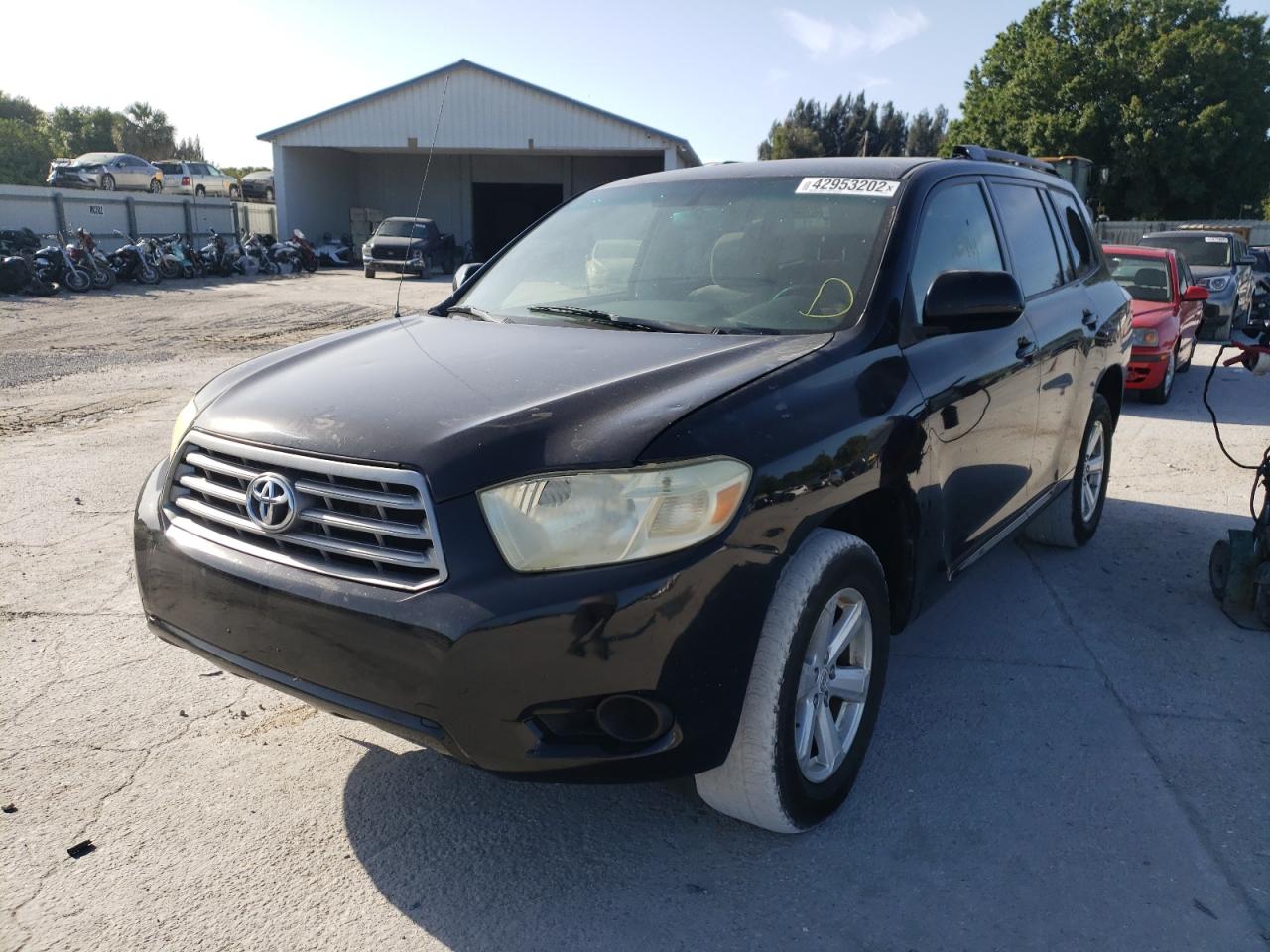 Photo 2 from auction – 2008 TOYOTA HIGHLANDER with VIN JTEDS41A082021257