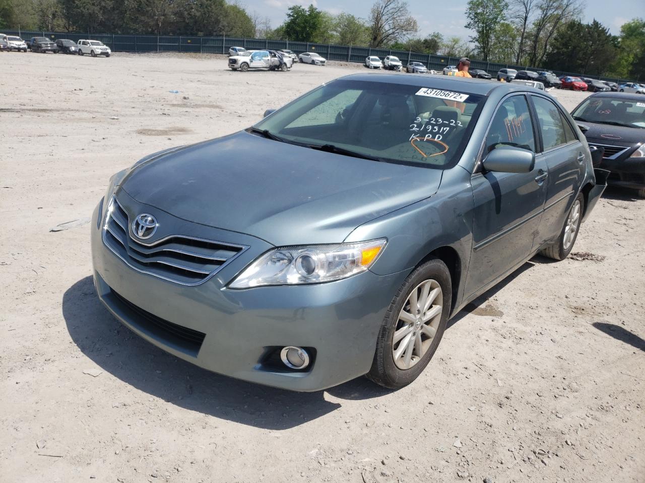 Photo 2 from auction – 2010 TOYOTA CAMRY BASE with VIN 4T4BF3EK9AR028927