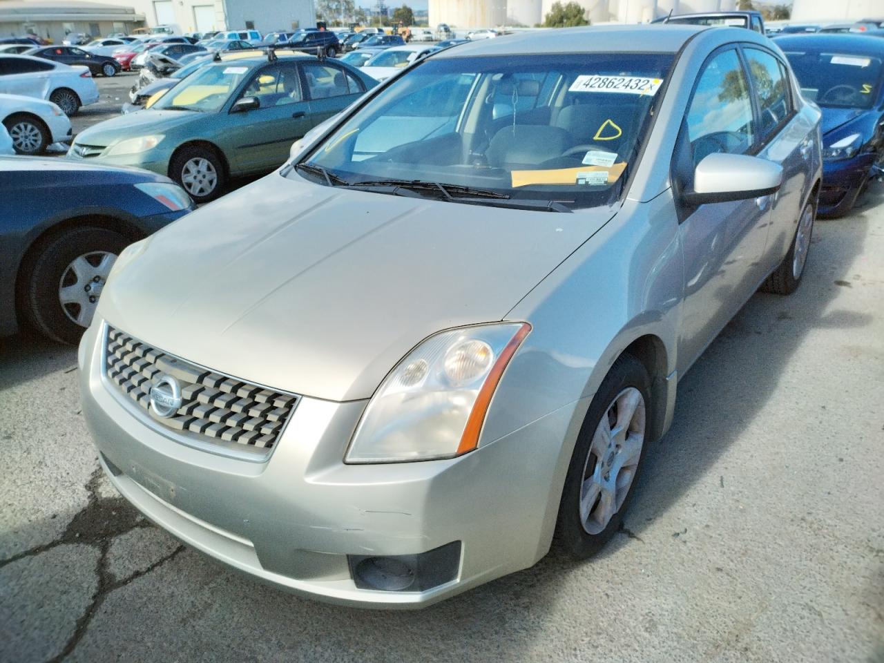 Photo 2 from auction – 2007 NISSAN SENTRA 2.0 with VIN 3N1AB61E87L646074