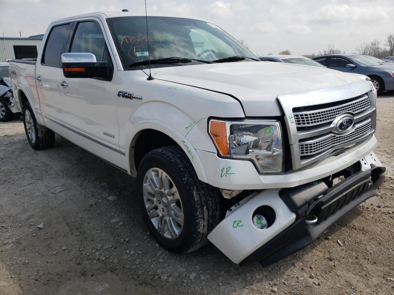FORD F150 SUPER 2012 with VIN 1FTFW1ET7CFA86524 - Photo from auction