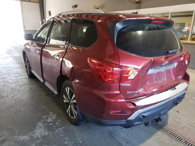 Photo 3 from auction – 2017 NISSAN PATHFINDER with VIN 5N1DR2MM7HC694921