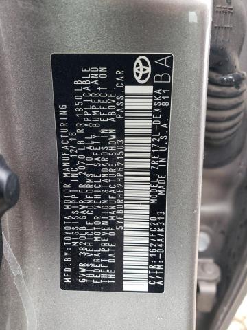 Photo 10 from auction – 2017 TOYOTA COROLLA L with VIN 5YFBURHE2HP621503