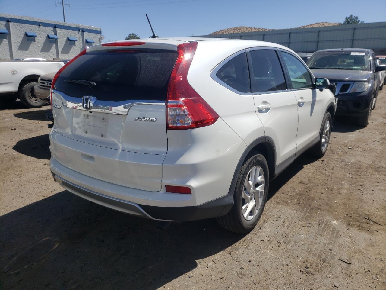 Photo 4 from auction – 2015 HONDA CR-V EX with VIN 5J6RM4H57FL043660