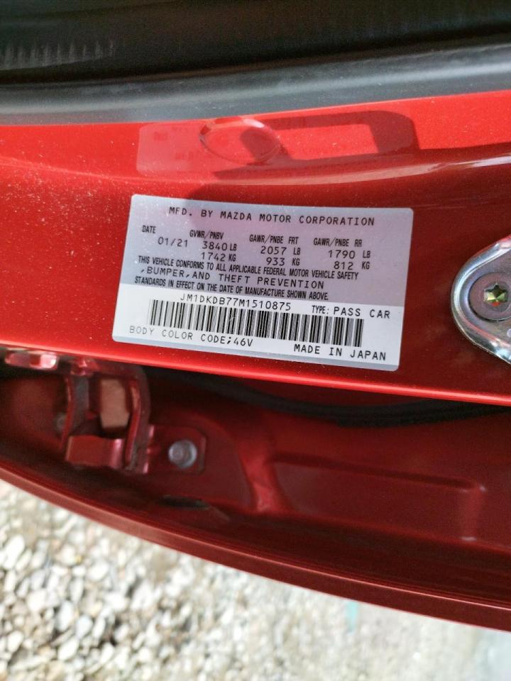 Photo 10 from auction – 2021 MAZDA CX-3 SPORT with VIN JM1DKDB77M1510875