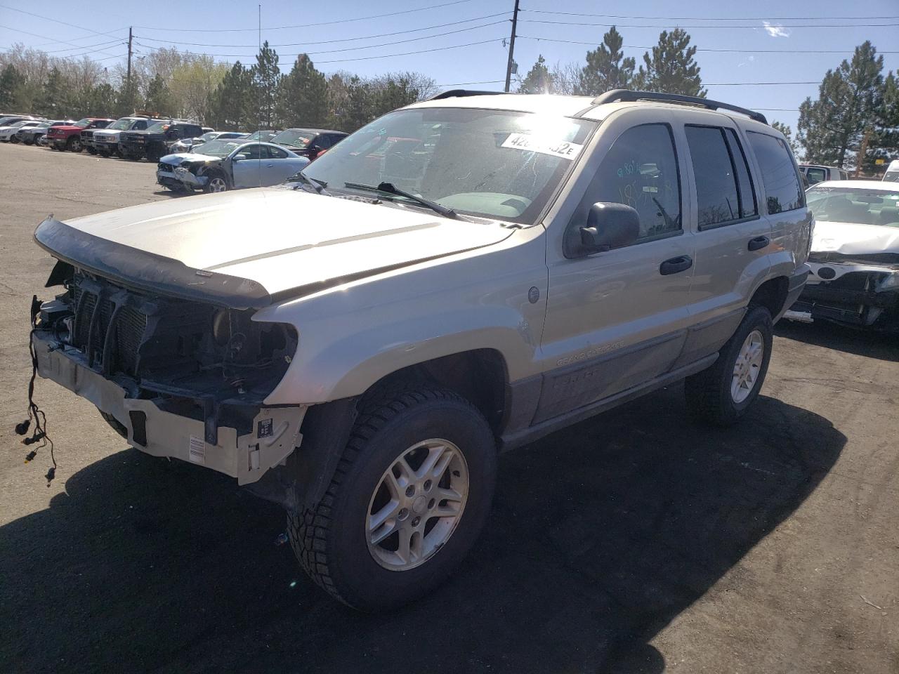 Photo 2 from auction – 2004 JEEP GRAND CHER with VIN 1J4GW48N94C344865