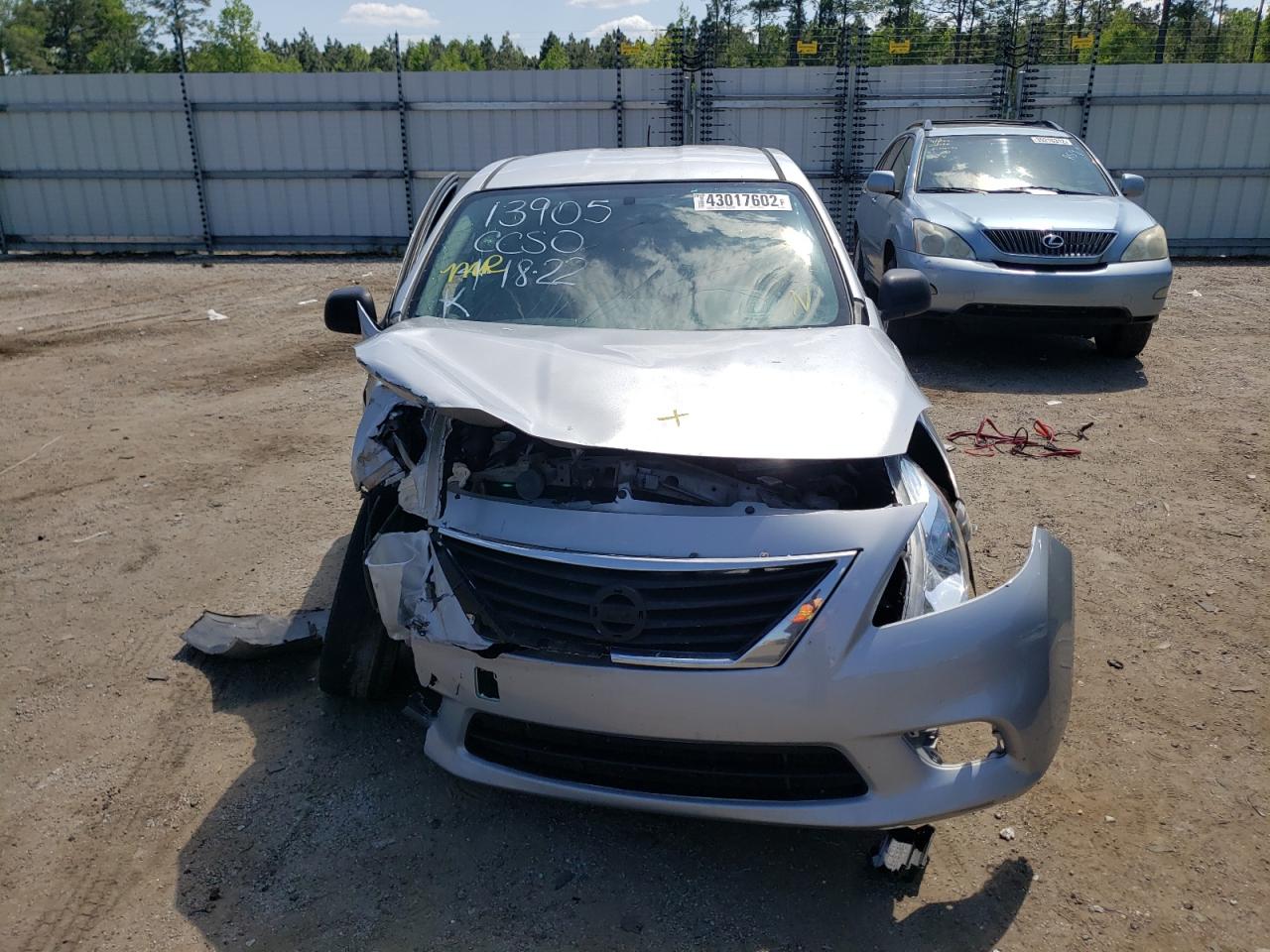 Photo 9 from auction – 2014 NISSAN VERSA S with VIN 3N1CN7AP0EL851697