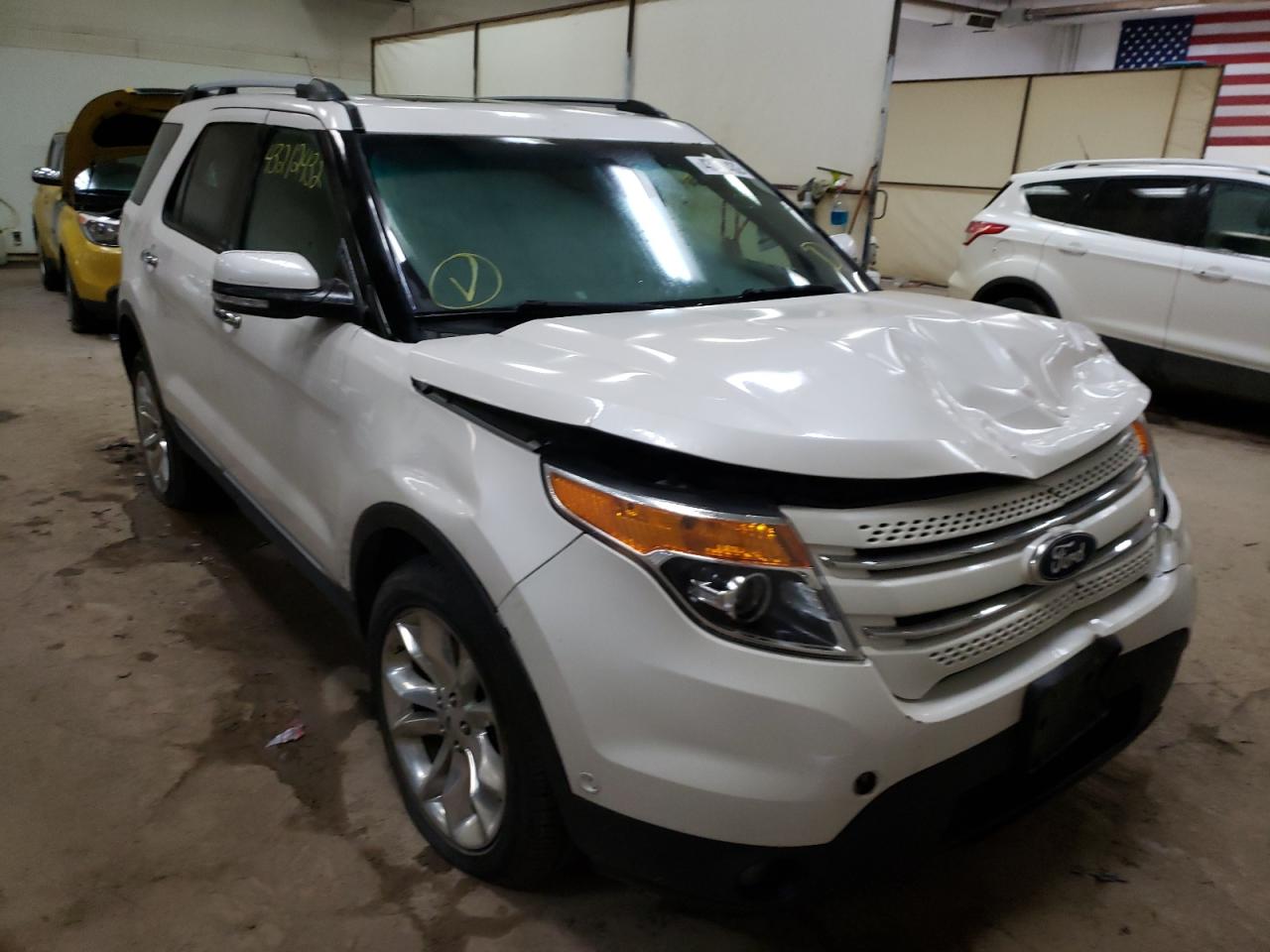 FORD EXPLORER L 2015 with VIN 1FM5K8F80FGB27404 - Photo from auction