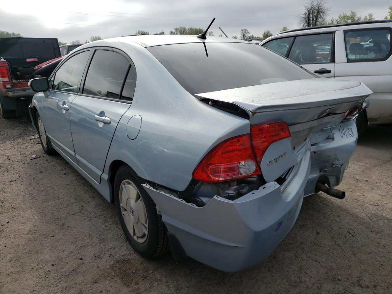 Photo 3 from auction – 2007 HONDA CIVIC HYBR with VIN JHMFA36277S025573