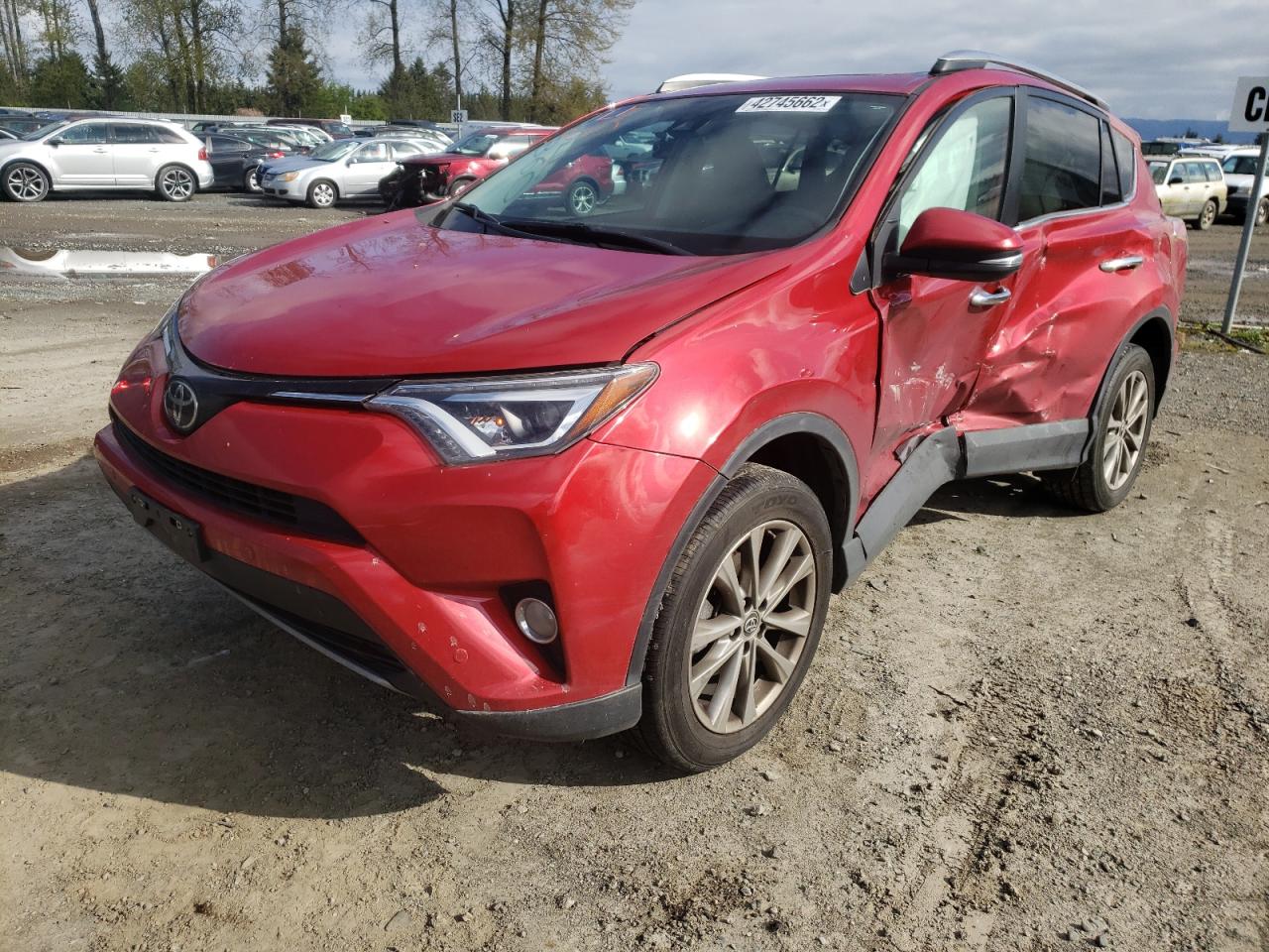 Photo 2 from auction – 2017 TOYOTA RAV4 LIMIT with VIN 2T3DFREV8HW658844