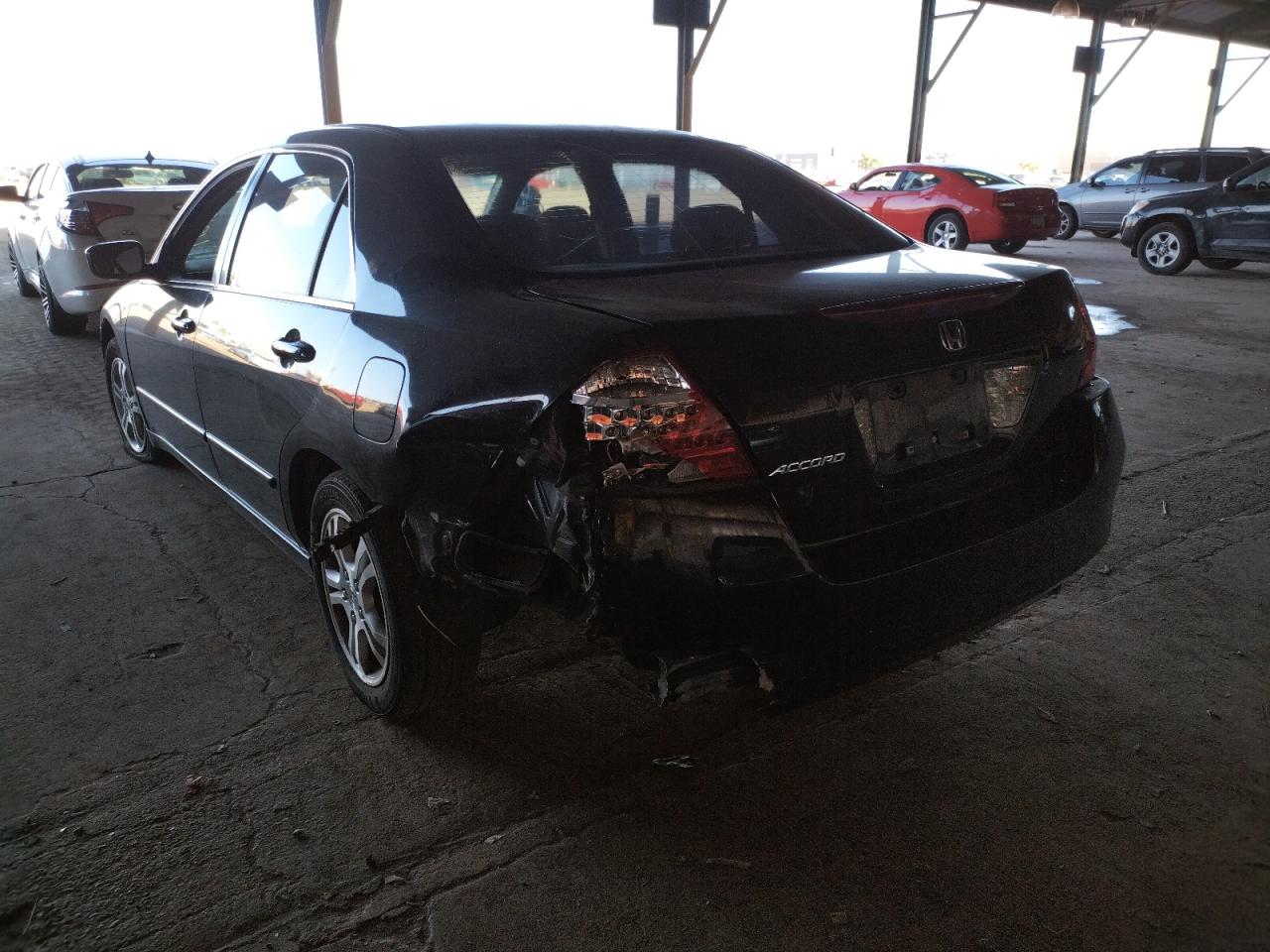 Photo 3 from auction – 2007 HONDA ACCORD SE with VIN JHMCM56307C007778
