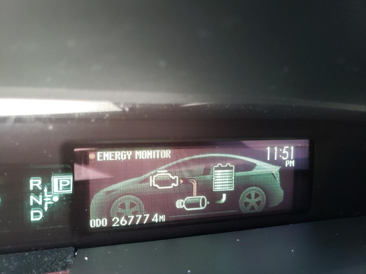 Photo 8 from auction – 2013 TOYOTA PRIUS with VIN JTDKN3DU3D5585691