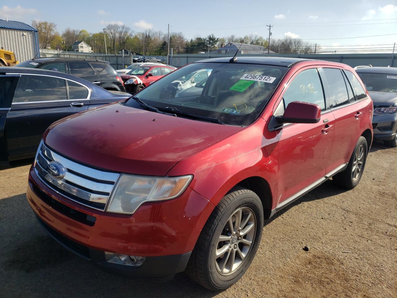 Photo 2 from auction – 2008 FORD EDGE SEL with VIN 2FMDK48C08BB32490