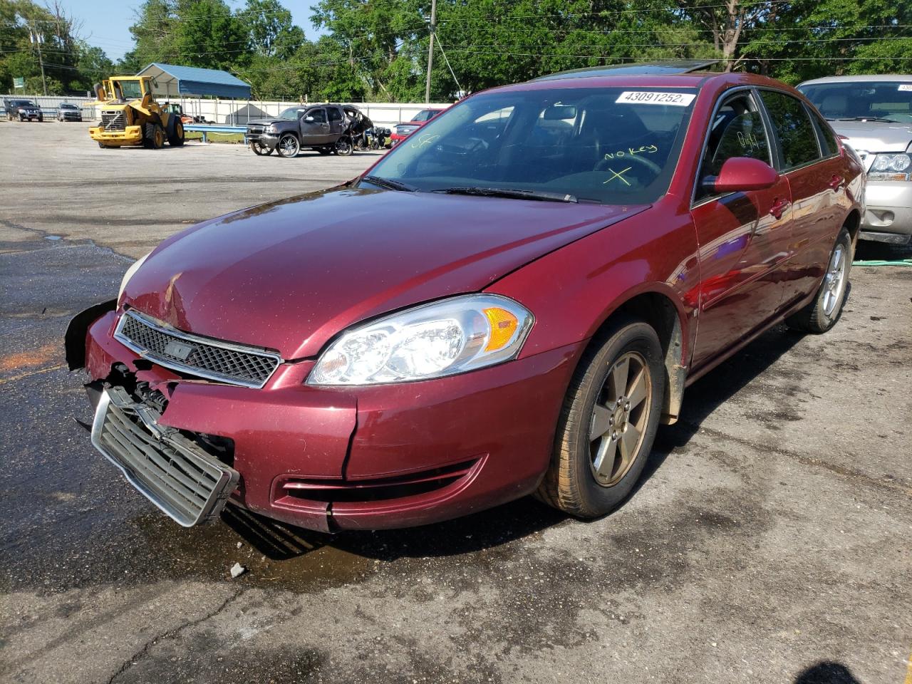 Photo 2 from auction – 2008 CHEVROLET IMPALA LT with VIN 2G1WT58N081319129