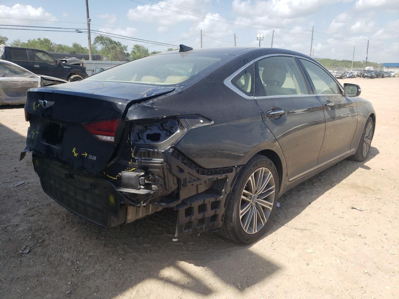 Photo 4 from auction – 2018 GENESIS G80 BASE with VIN KMHGN4JE4JU243754