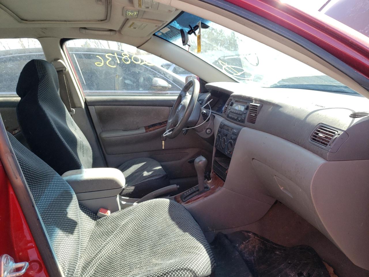 Photo 5 from auction – 2006 TOYOTA COROLLA CE with VIN 1NXBR32E66Z633396