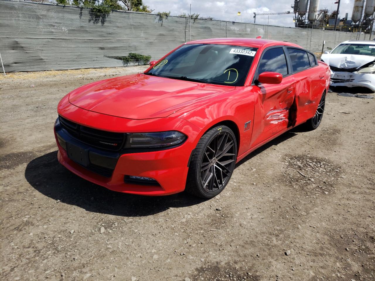Photo 2 from auction – 2015 DODGE CHARGER R/ with VIN 2C3CDXCT3FH928331