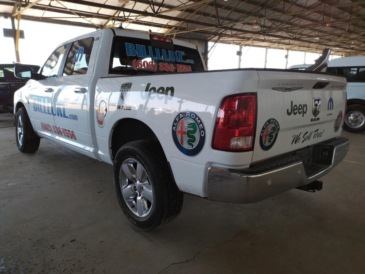 Photo 3 from auction – 2018 RAM 1500 SLT with VIN 1C6RR6LG3JS336845