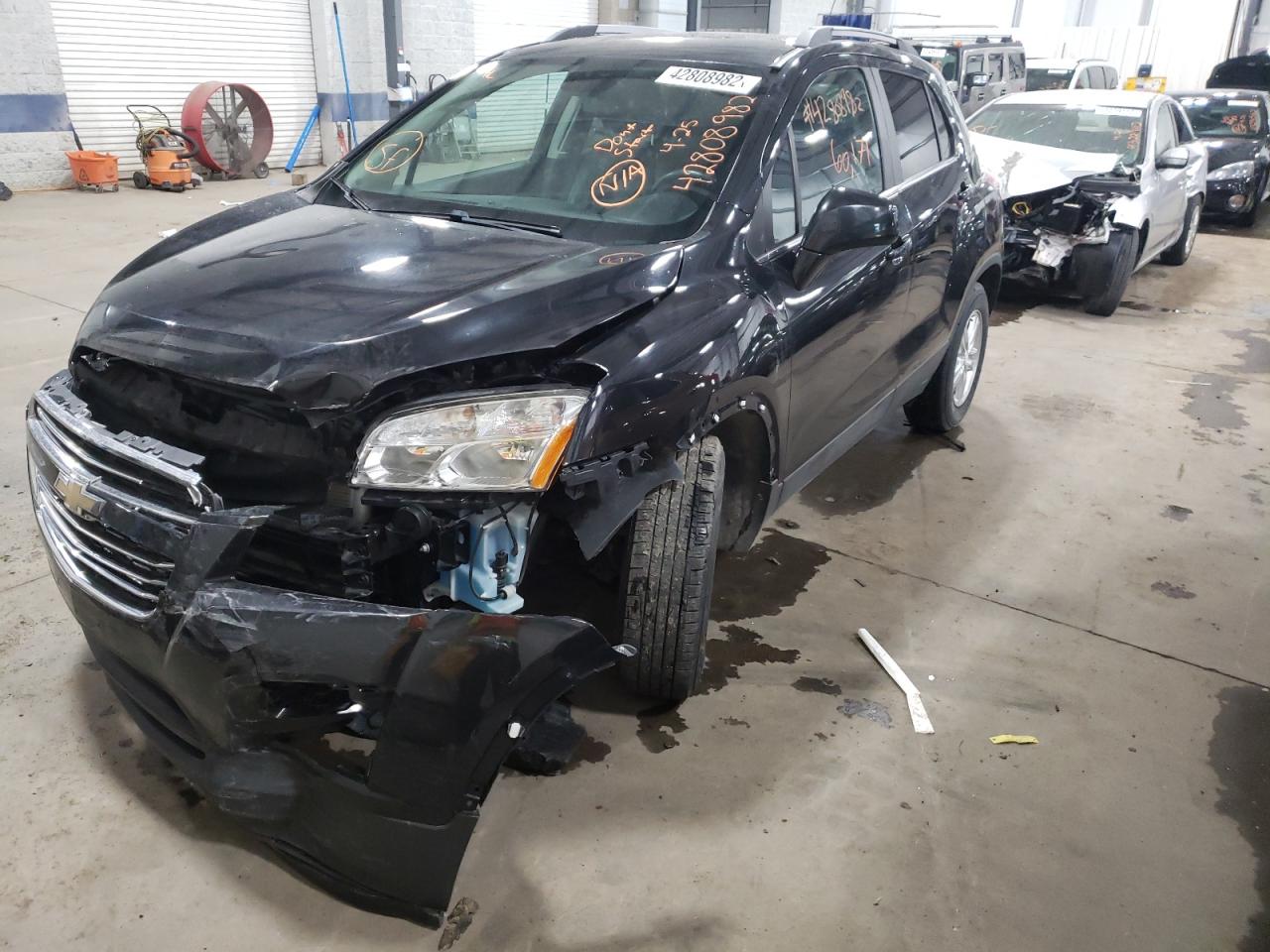 Photo 2 from auction – 2015 CHEVROLET TRAX 1LT with VIN 3GNCJLSB4FL190480