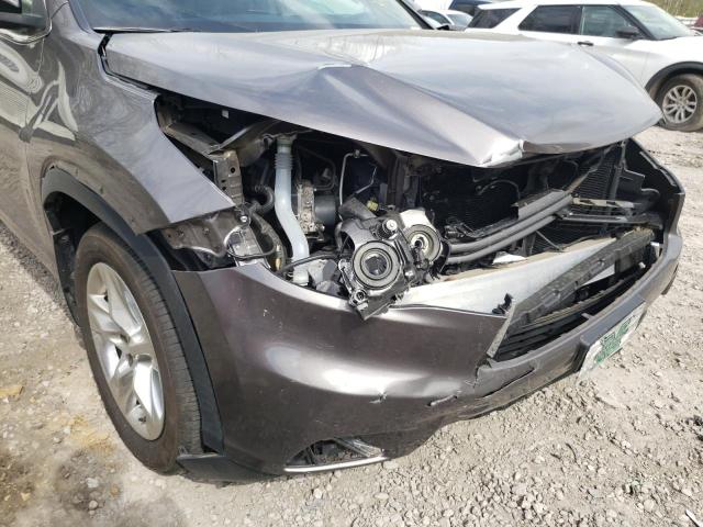 Photo 9 from auction – 2016 TOYOTA HIGHLANDER with VIN 5TDDKRFH7GS326267