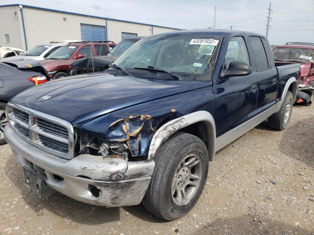Photo 9 from auction – 2003 DODGE DAKOTA QUA with VIN 1D7HL48X33S172167