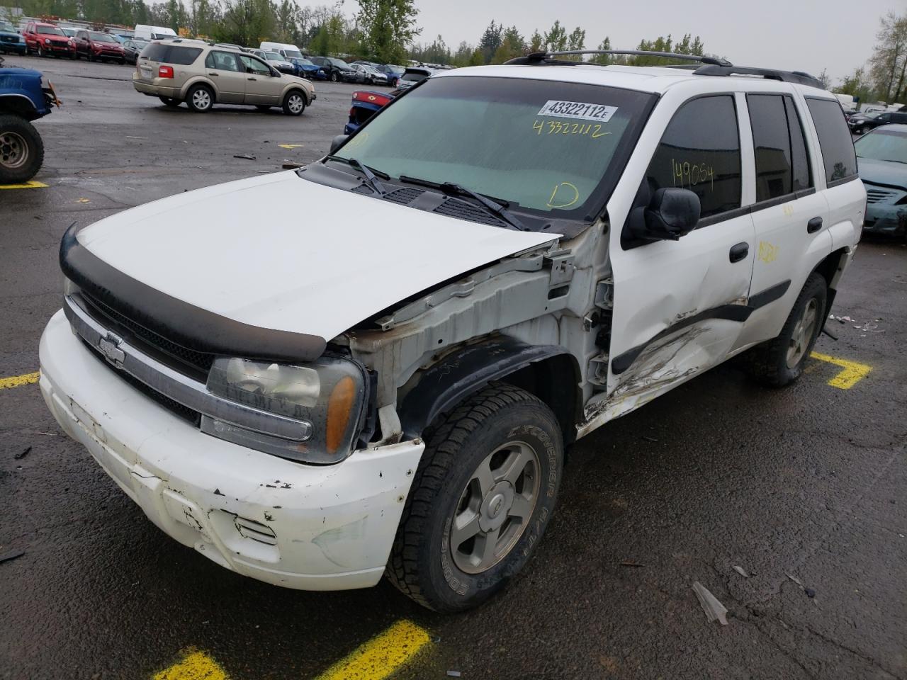 Photo 2 from auction – 2005 CHEVROLET TRAILBLAZE with VIN 1GNDT13S952334218