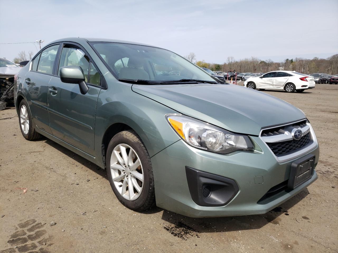 SUBARU IMPREZA PR 2014 with VIN JF1GJAC61EH025439 - Photo from auction