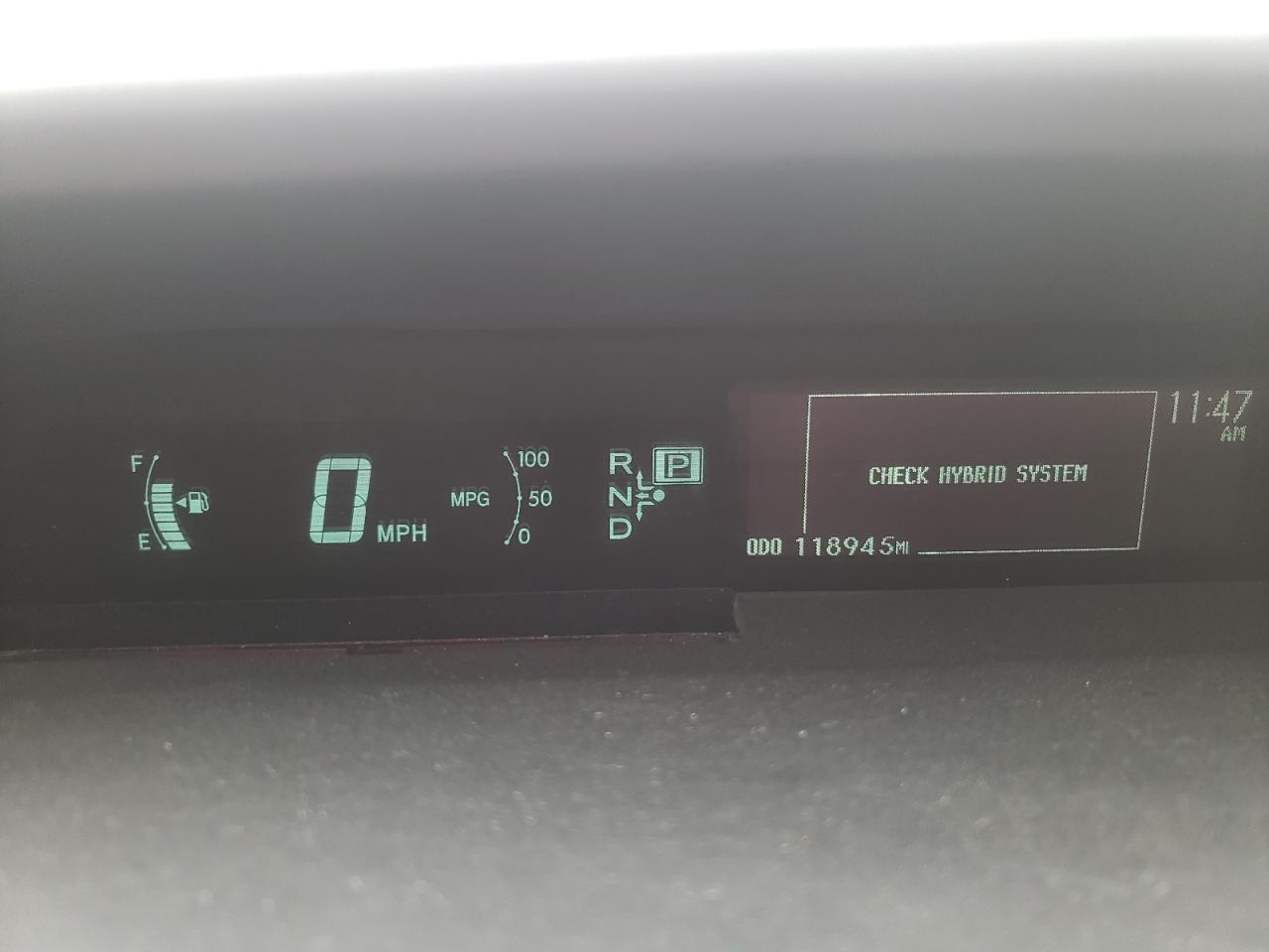 Photo 8 from auction – 2010 TOYOTA PRIUS with VIN JTDKN3DU1A0204655