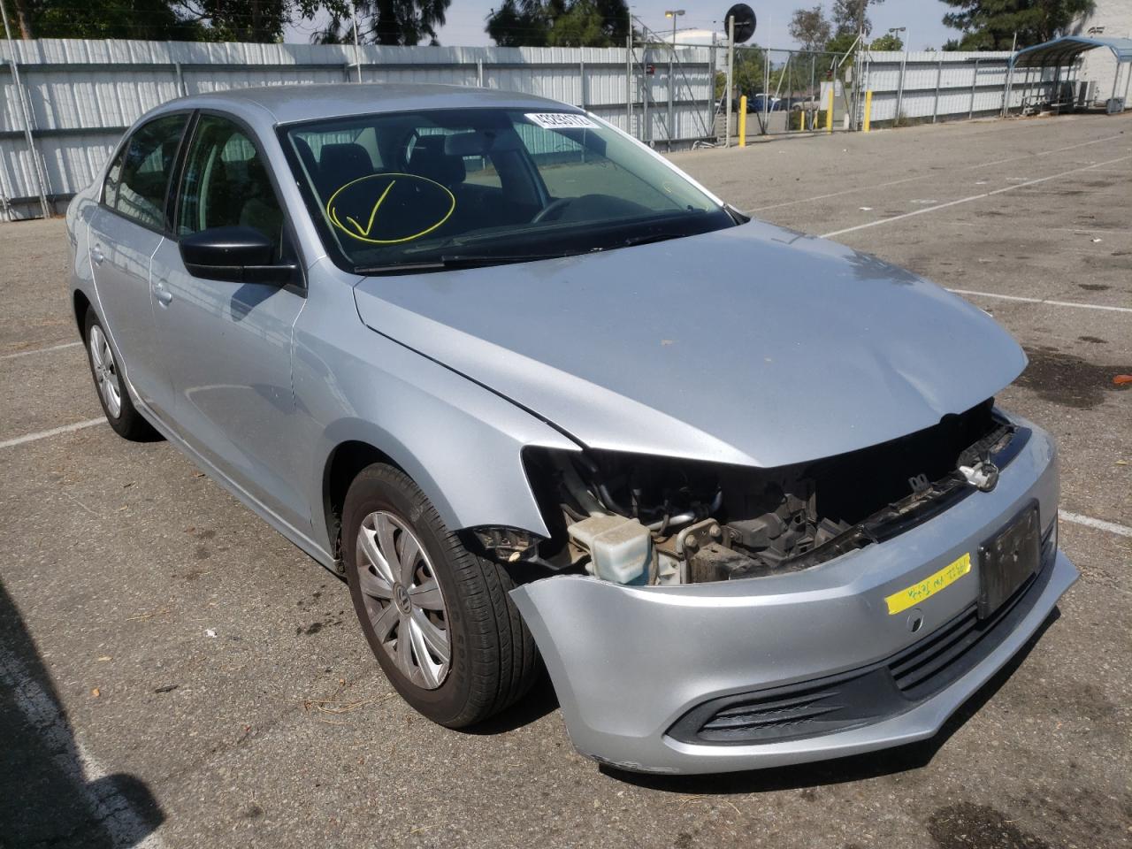 VOLKSWAGEN JETTA BASE 2014 with VIN 3VW2K7AJ3EM303178 - Photo from auction