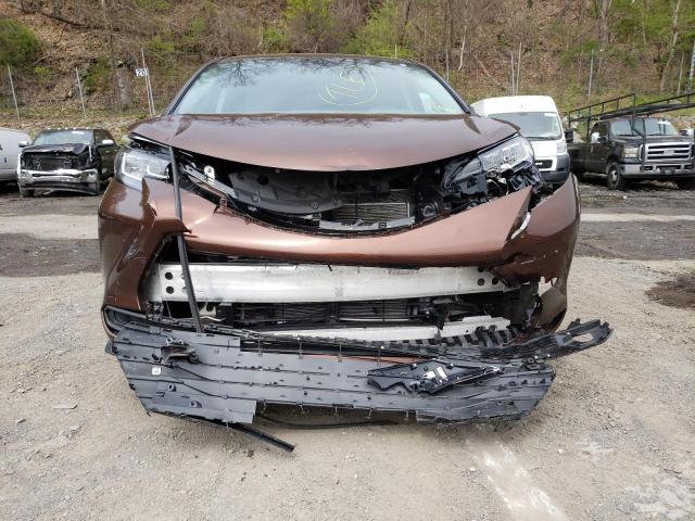 Photo 9 from auction – 2021 TOYOTA SIENNA LE with VIN 5TDKRKEC5MS023967