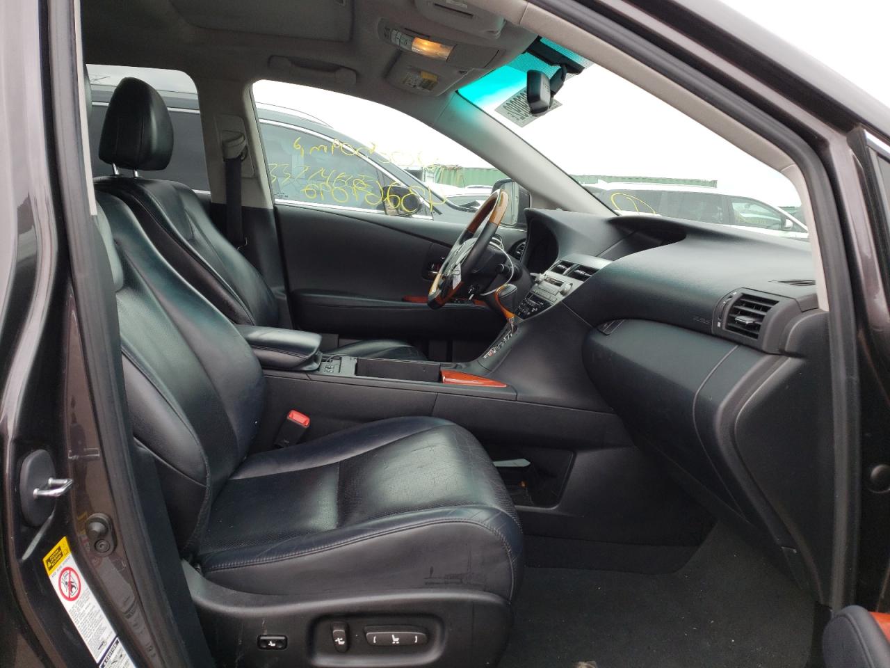 Photo 5 from auction – 2010 LEXUS RX 350 with VIN 2T2BK1BA9AC009703