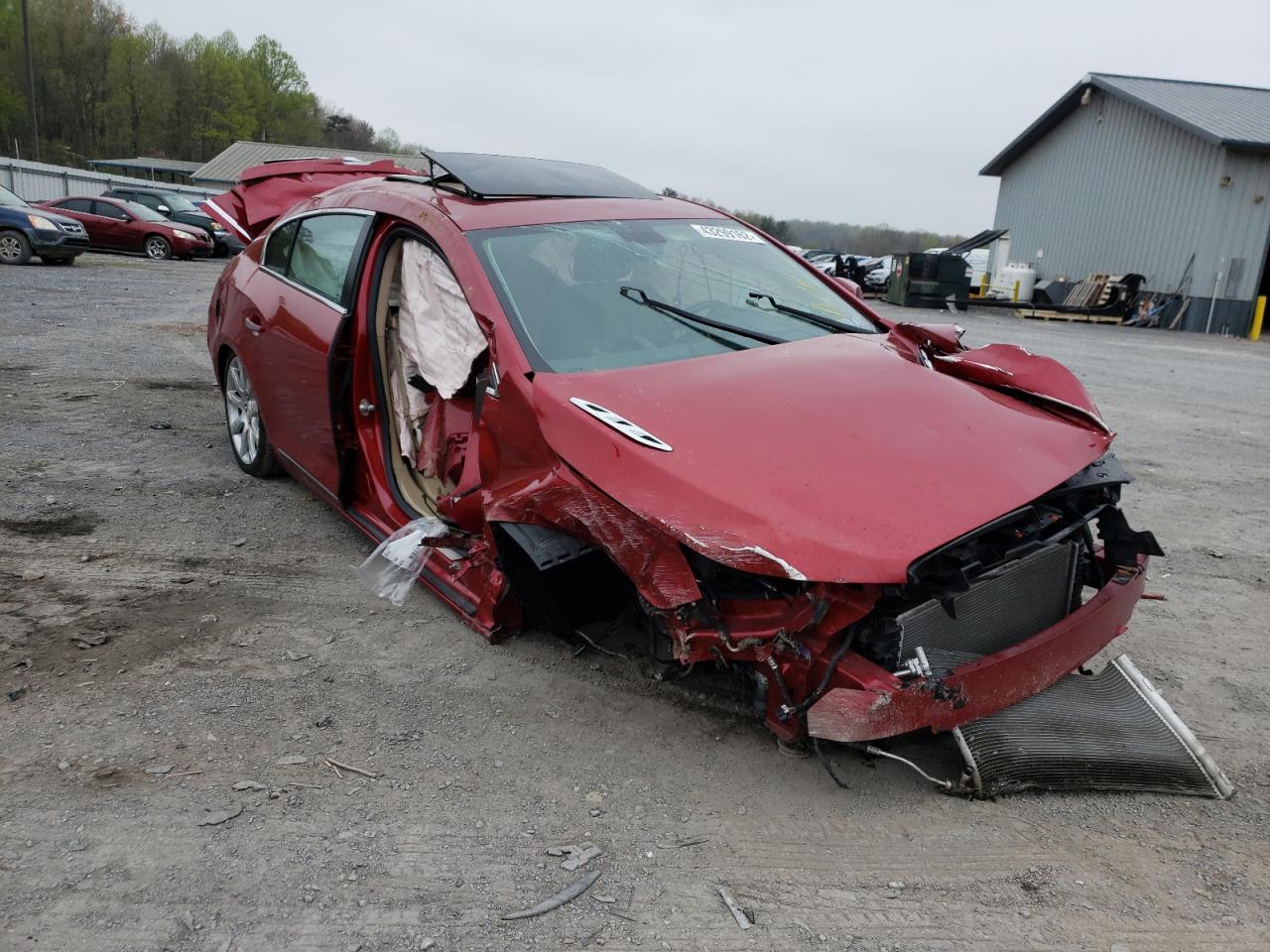BUICK LACROSSE T 2012 with VIN 1G4GJ5E3XCF251830 - Photo from auction