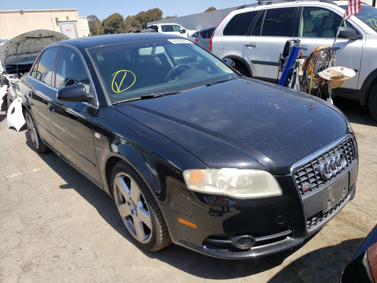 AUDI A4 S-LINE 2008 with VIN WAUBF78E58A045129 - Photo from auction