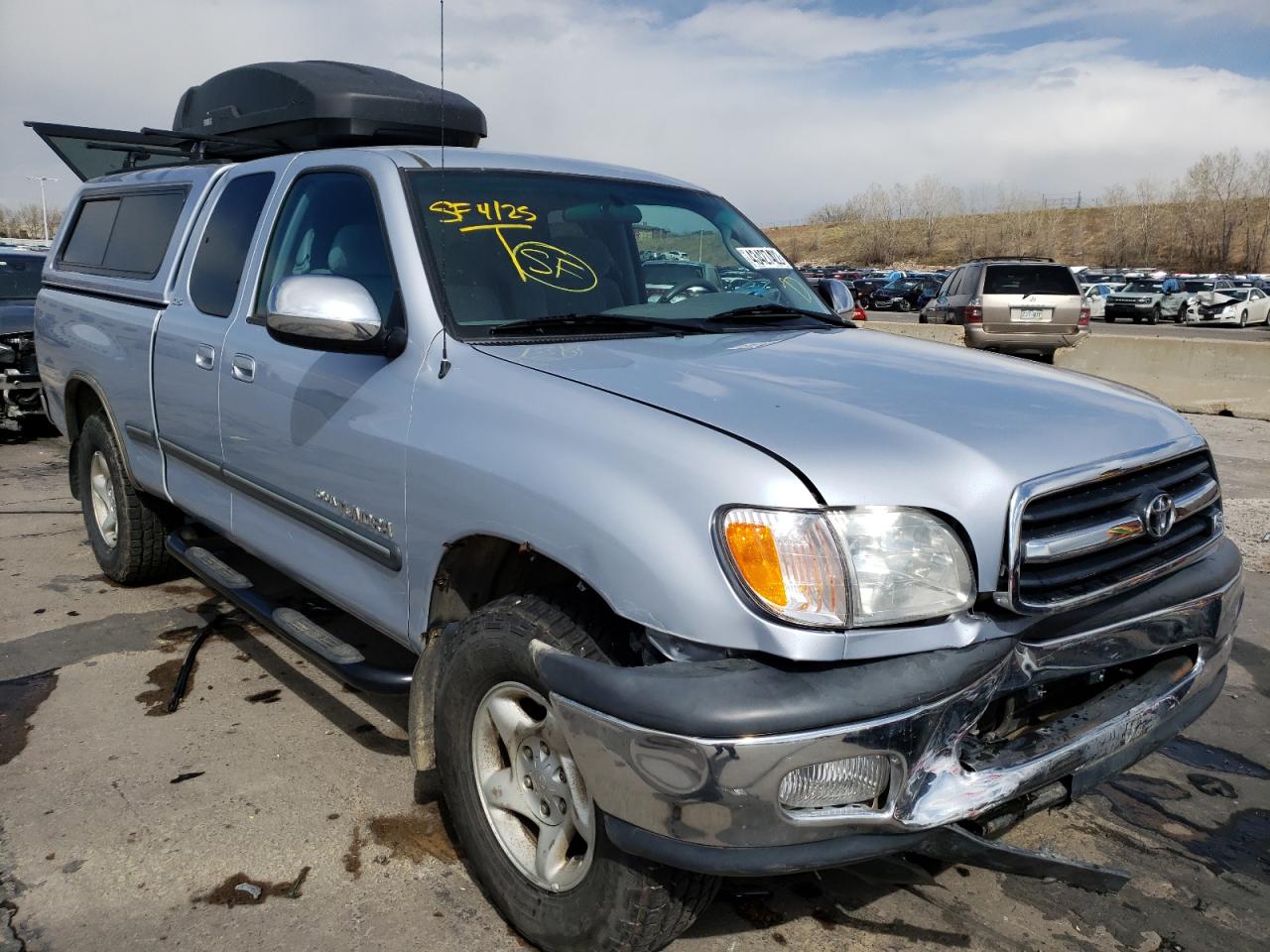 TOYOTA TUNDRA ACC 2000 with VIN 5TBBT4417YS104495 - Photo from auction