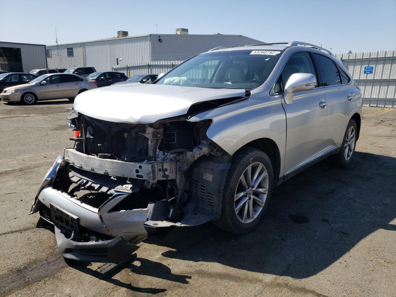 Photo 2 from auction – 2013 LEXUS RX 350 with VIN 2T2ZK1BA1DC119177