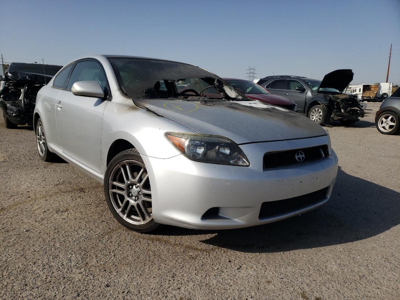TOYOTA SCION TC 2007 with VIN JTKDE167X70165831 - Photo from auction