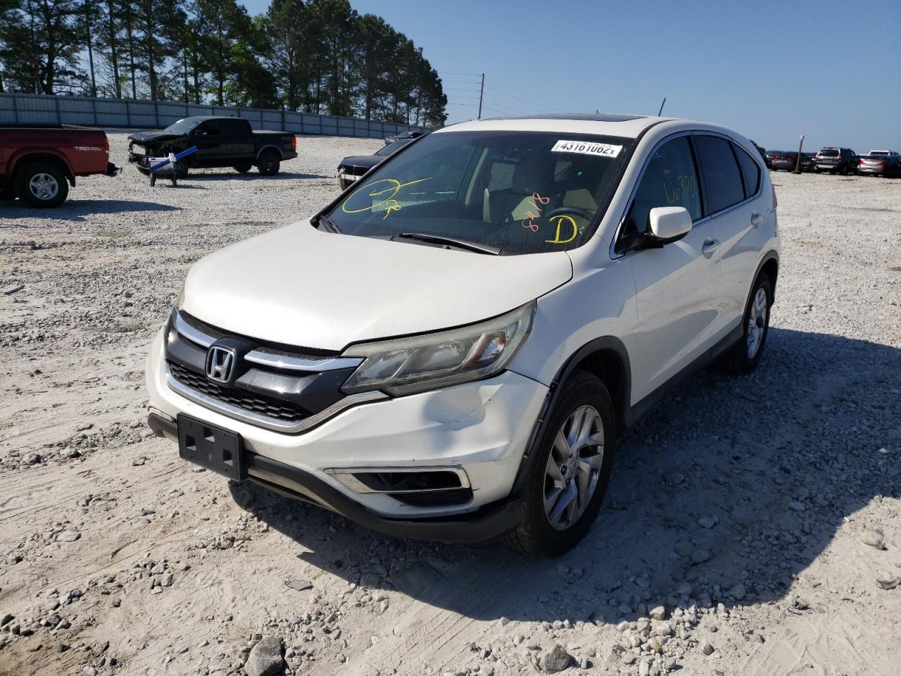 Photo 2 from auction – 2015 HONDA CR-V EX with VIN 5J6RM4H51FL008418