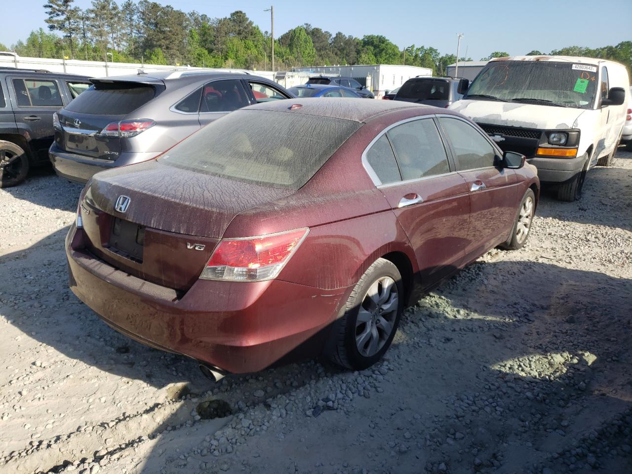 Photo 4 from auction – 2008 HONDA ACCORD with VIN 1HGCP36808A077112