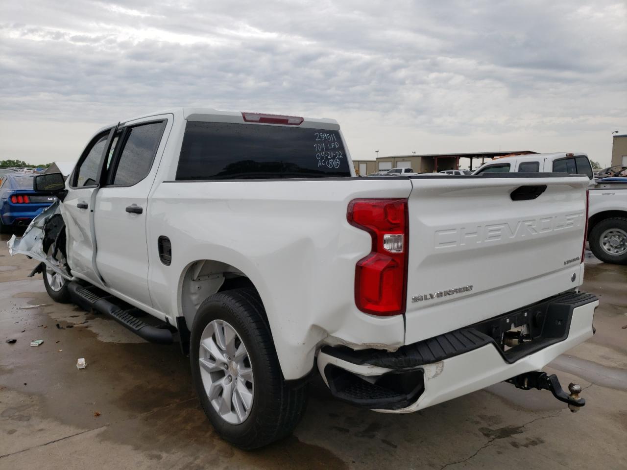 Photo 3 from auction – 2020 CHEVROLET SILVERADO with VIN 3GCPWBEH8LG404378