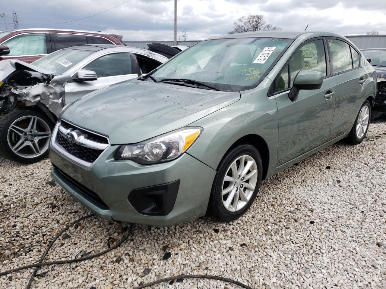 Photo 2 from auction – 2014 SUBARU IMPREZA PR with VIN JF1GJAC69EH025835