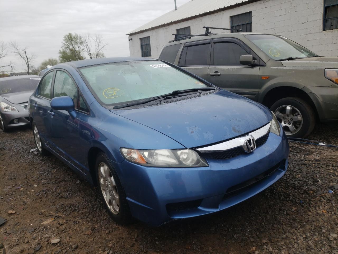 Photo 1 from auction – 2011 HONDA CIVIC LX with VIN 2HGFA1F57BH539408