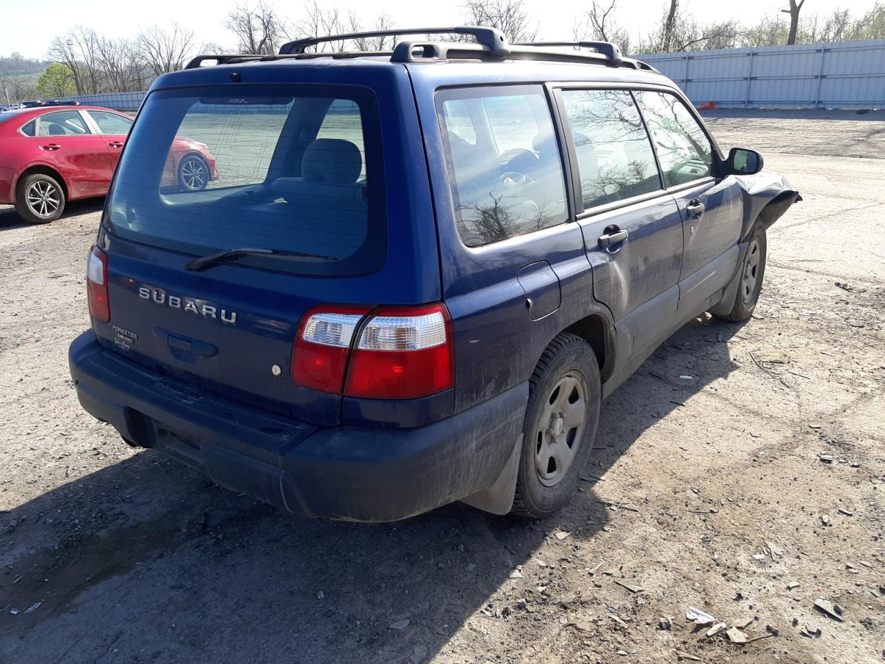 Photo 4 from auction – 2002 SUBARU FORESTER L with VIN JF1SF63592H757068