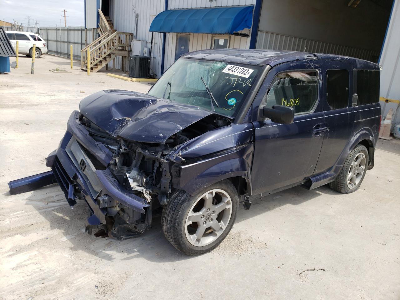 Photo 2 from auction – 2008 HONDA ELEMENT SC with VIN 5J6YH18948L008725