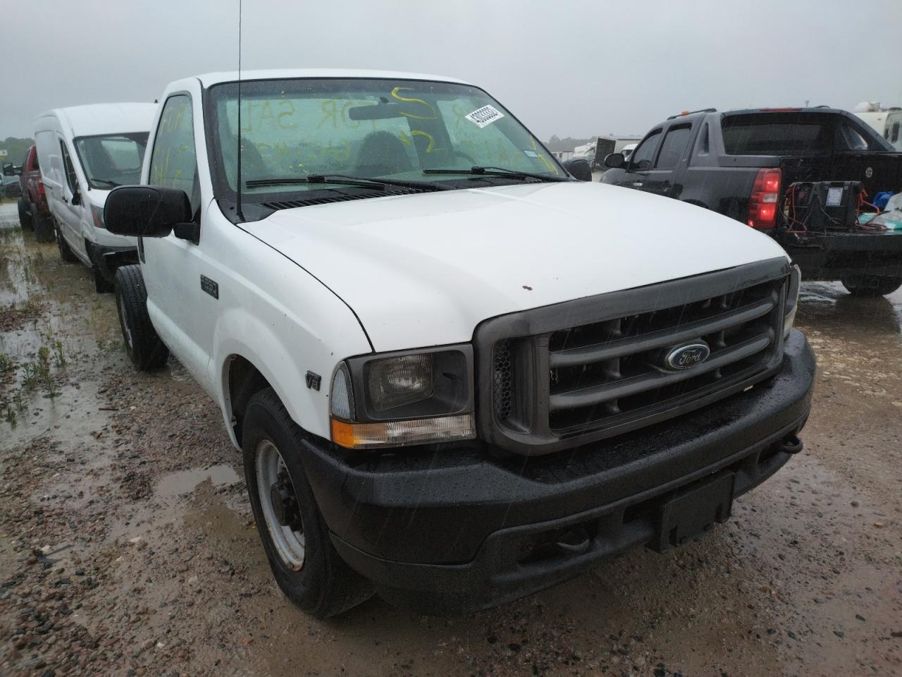 FORD F250 SUPER 2002 with VIN 1FTNF20L32EC72476 - Photo from auction