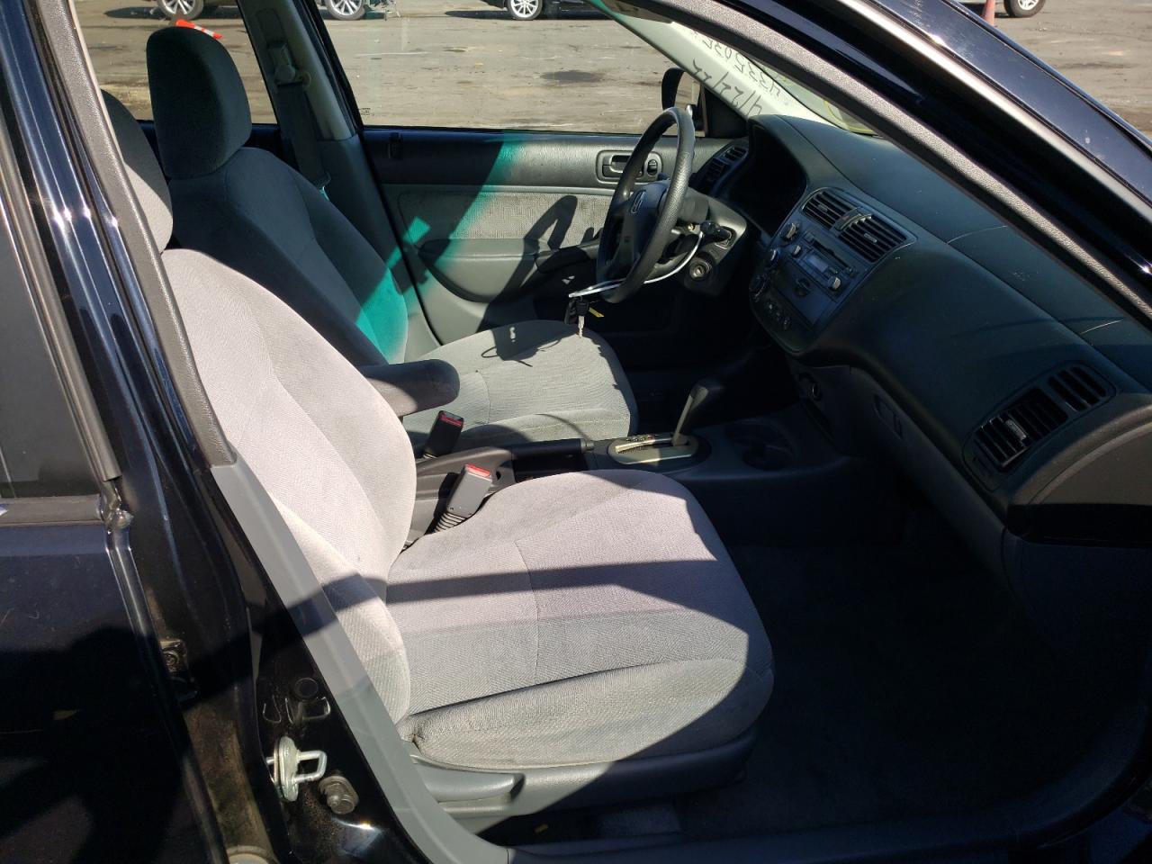 Photo 5 from auction – 2001 HONDA CIVIC EX with VIN 2HGES26751H615576