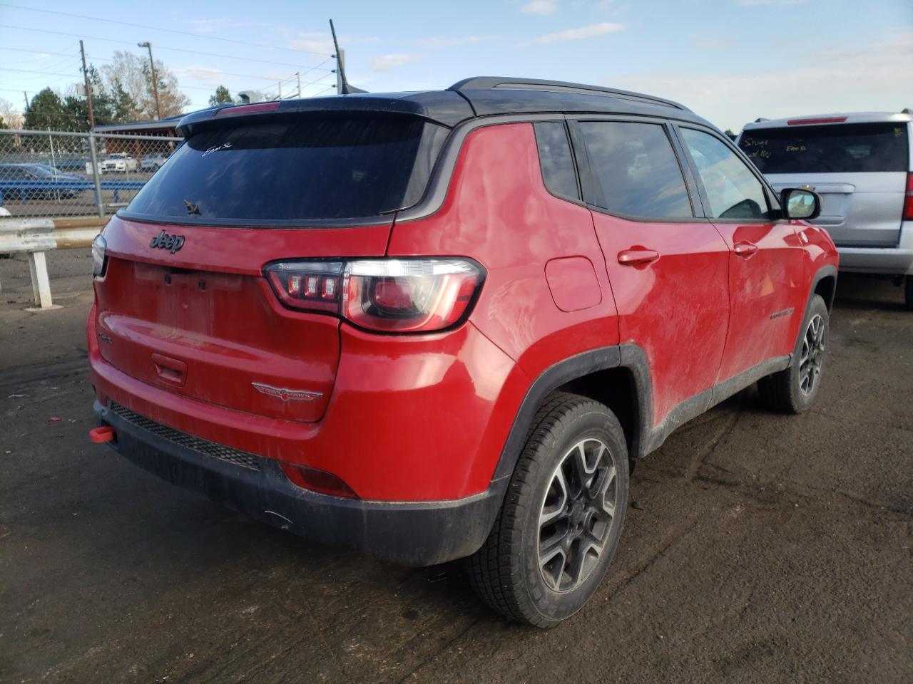 Photo 4 from auction – 2020 JEEP COMPASS TR with VIN 3C4NJDDB7LT151396