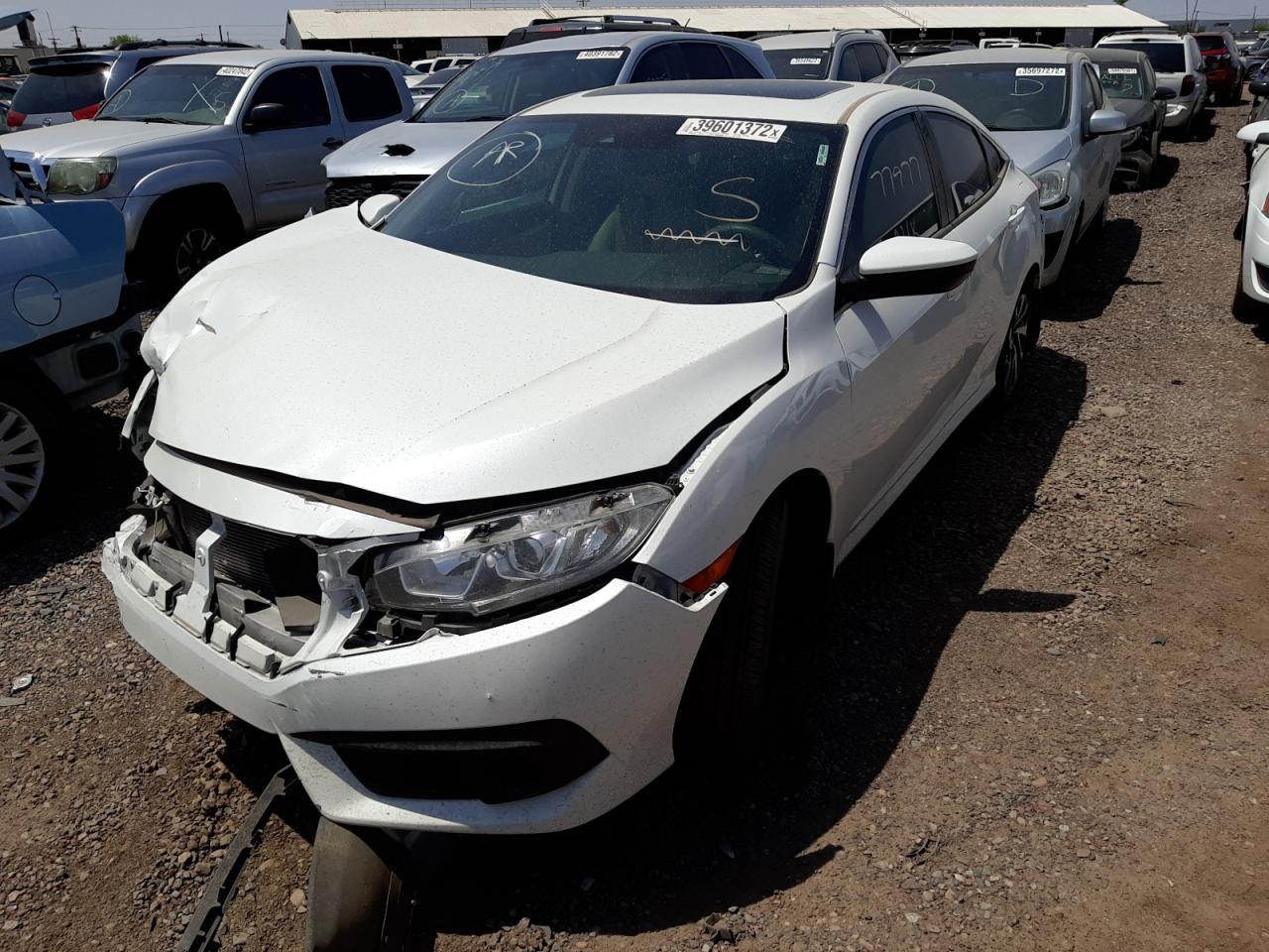 Foto 2 de la subasta – 2017 HONDA CIVIC EX con VIN 19XFC2F84HE075359